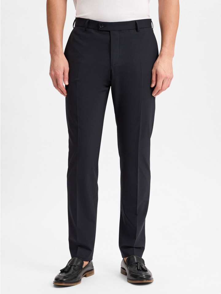 

Брюки от костюма Митча темно-синего цвета Finshley & Harding