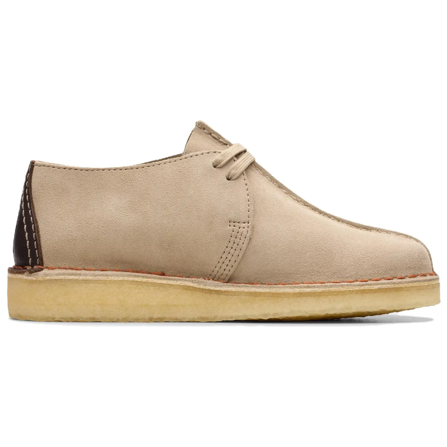 Мужские повседневные мужские низкие песочные Clarks — фото 2