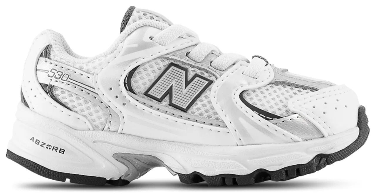 Мальчиковые кроссовки 530 New Balance, цвет White/Navy