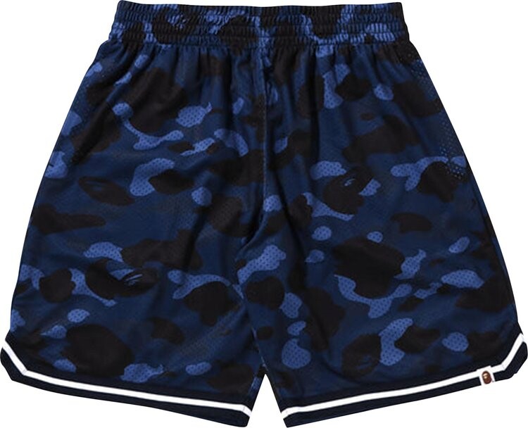 

Шорты BAPE Color Camo Wide Fit Basketball Shorts 'Navy', синий