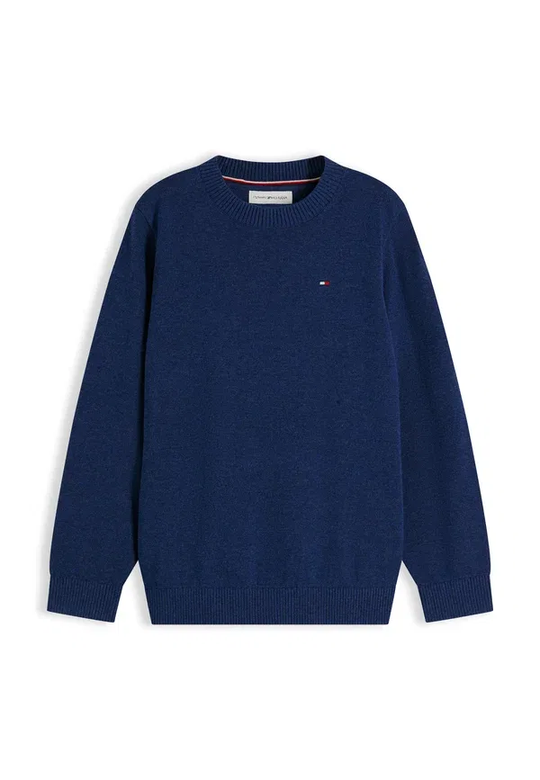 Джемпер из хлопка Jumper Tommy Hilfiger, Dark Night темно-синий — фото 4