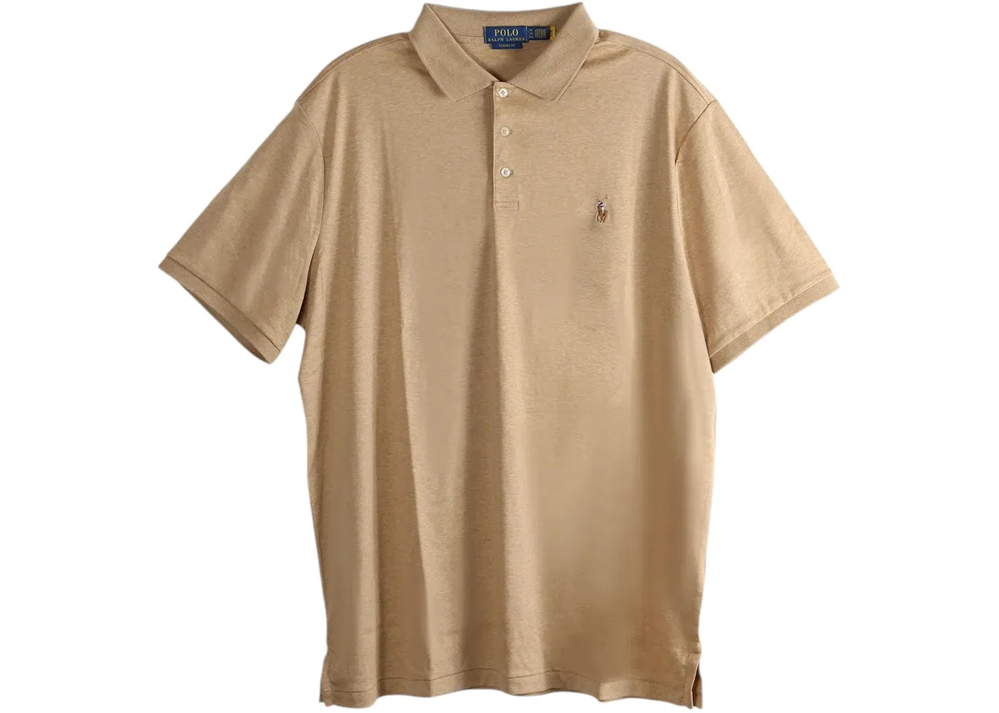 Мужское поло с коротким рукавом Polo Polo Ralph Lauren, Classic Camel Heather