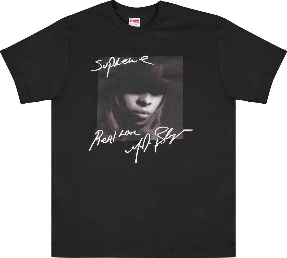 

Футболка Supreme Mary J. Blige, чёрный