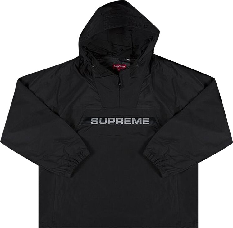 

Анорак Supreme Heavy Nylon Anorak 'Black', черный