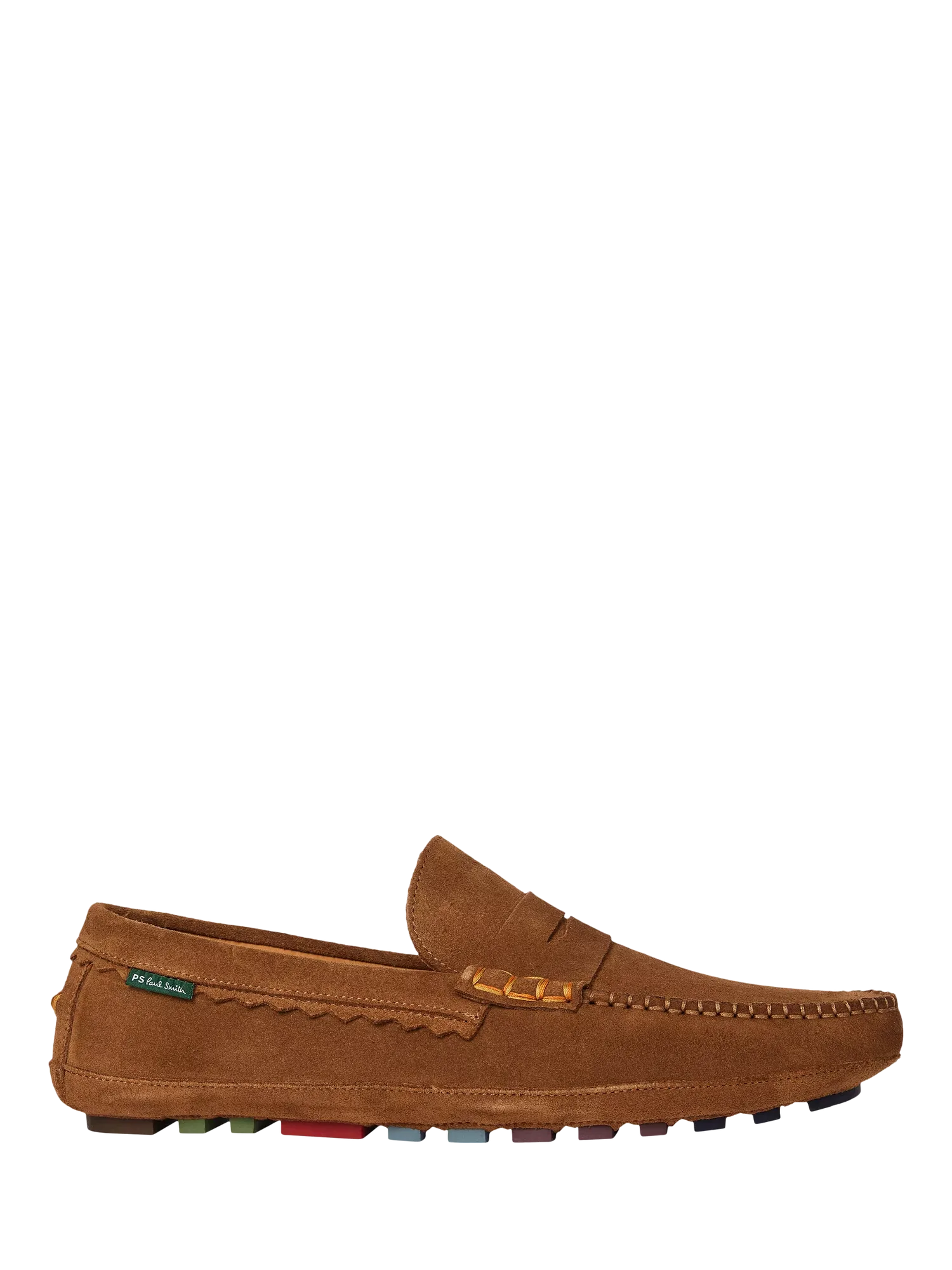 Кожаные лоферы Jenson Drive, бежевые Paul Smith
