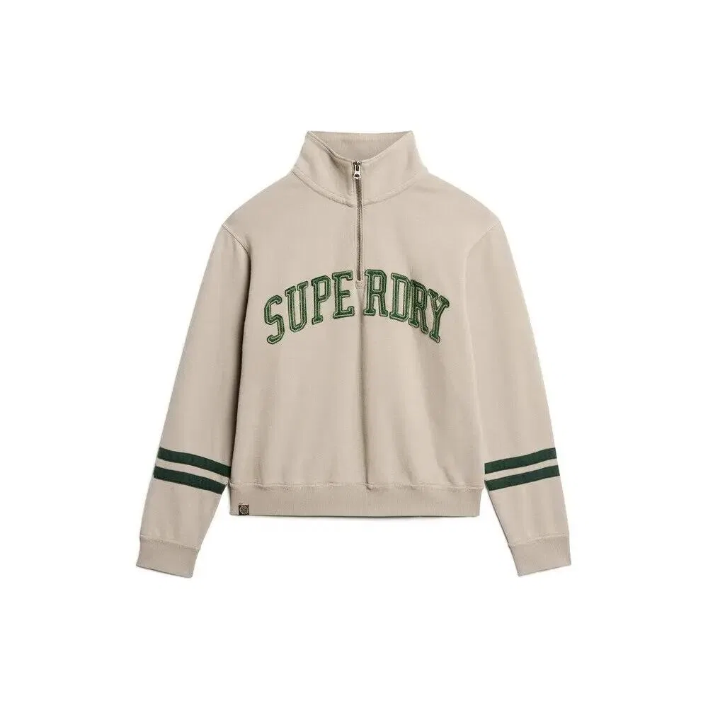 Женское худи с принтом Athletic Essentials Superdry, Grau
