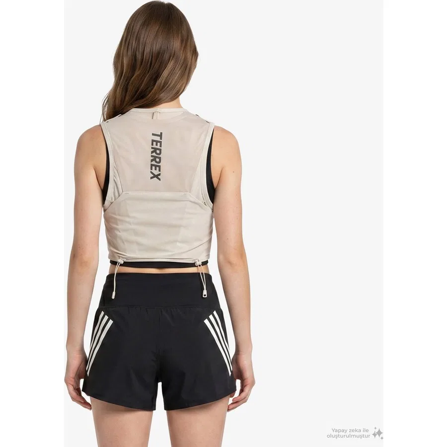 Жилет для бега Terrex Xperior 5l adidas, Бежевый — фото 3