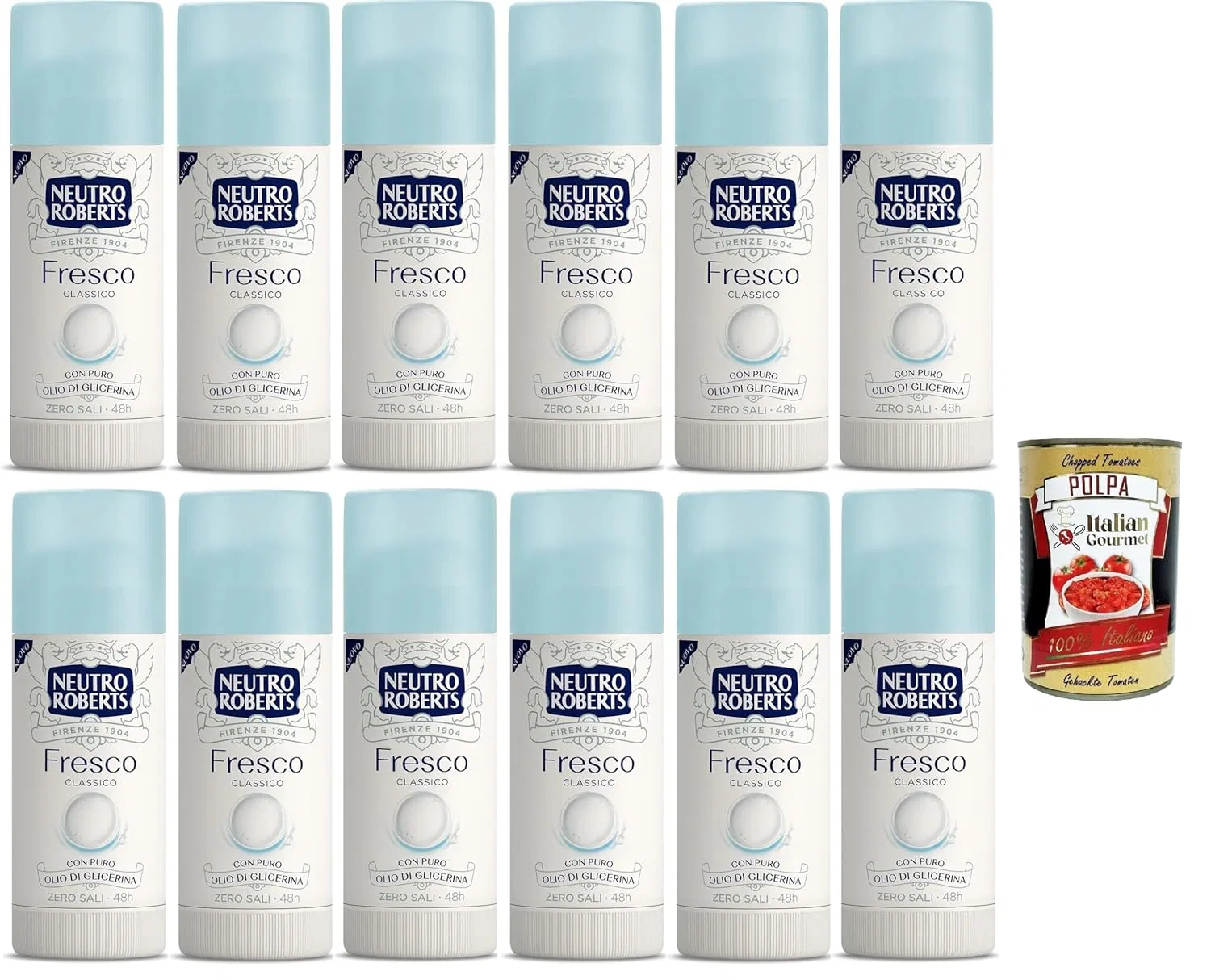 Дезодорант-стик Italian Gourmet E.R. Fresh 12 x 40 мл, защита 48 ч без солей алюминия