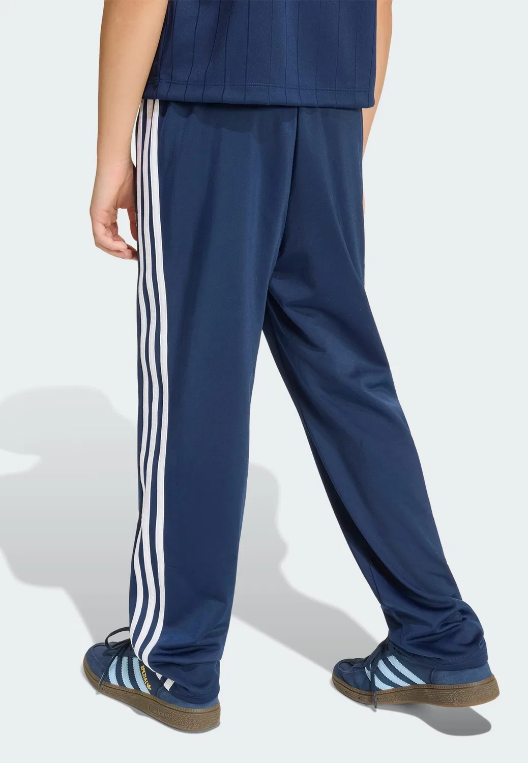 Брюки Adidas Originals Regular Pants Firebird темно-синего цвета — фото 3