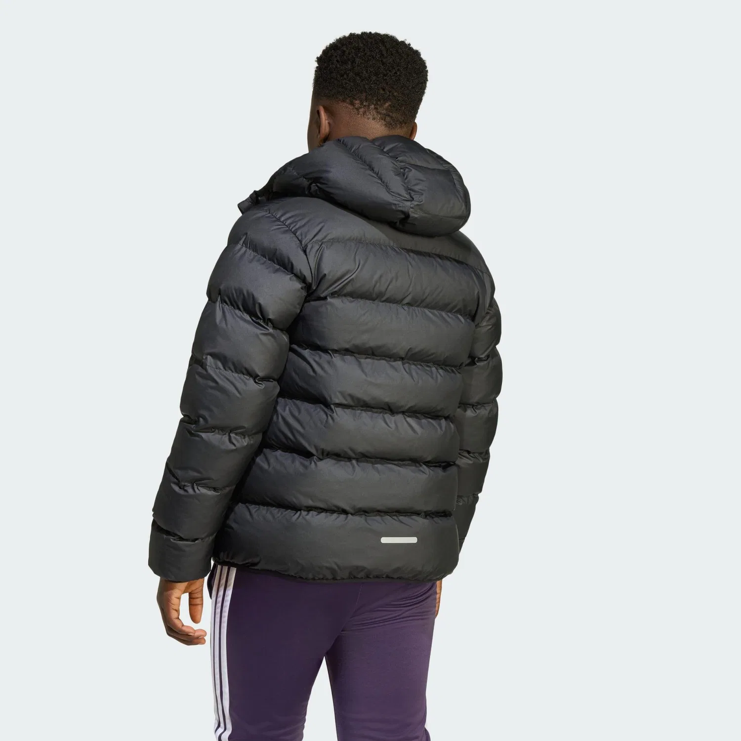 Детская куртка с утеплителем Adidas, Schwarz — фото 3