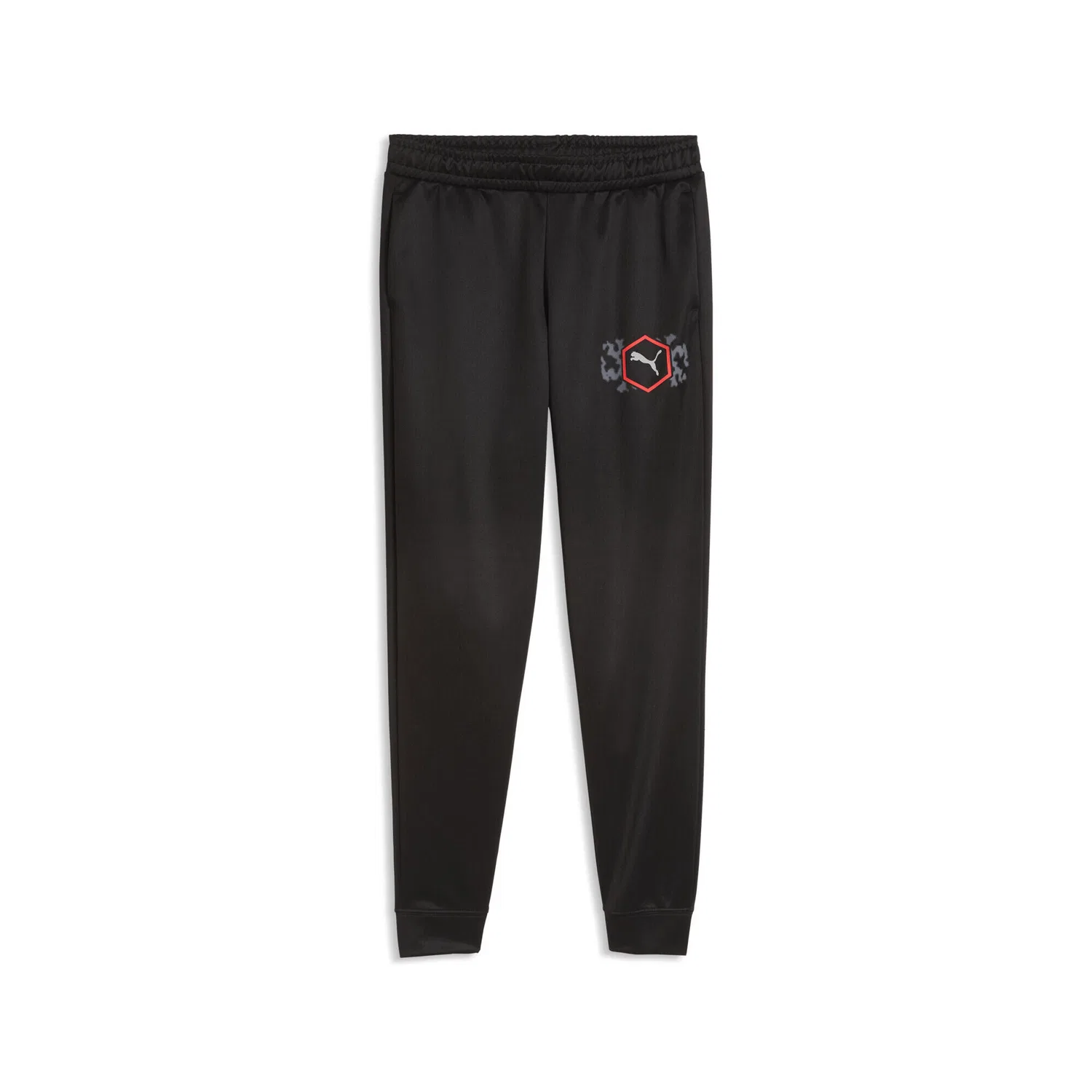 Детские спортивные штаны с лампасами Active Jungen PUMA, Черный