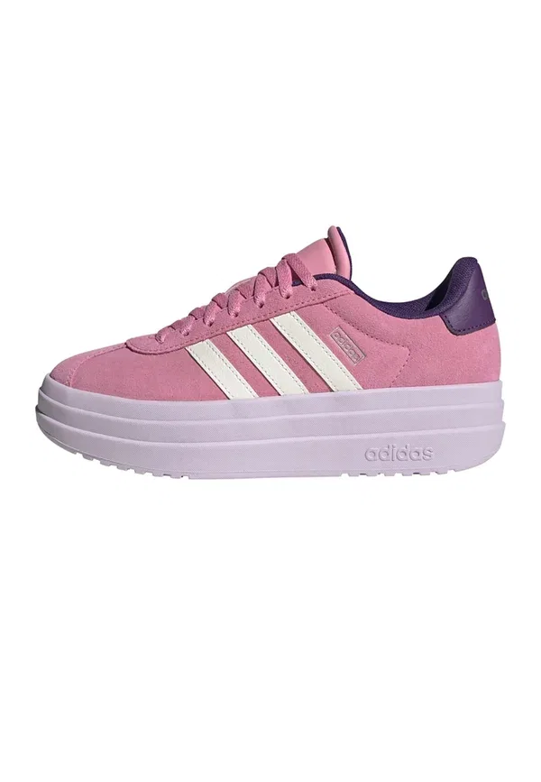 Детские кроссовки Vl court bold унисекс - кроссовки Adidas Sportswear, белый/фиолетовый