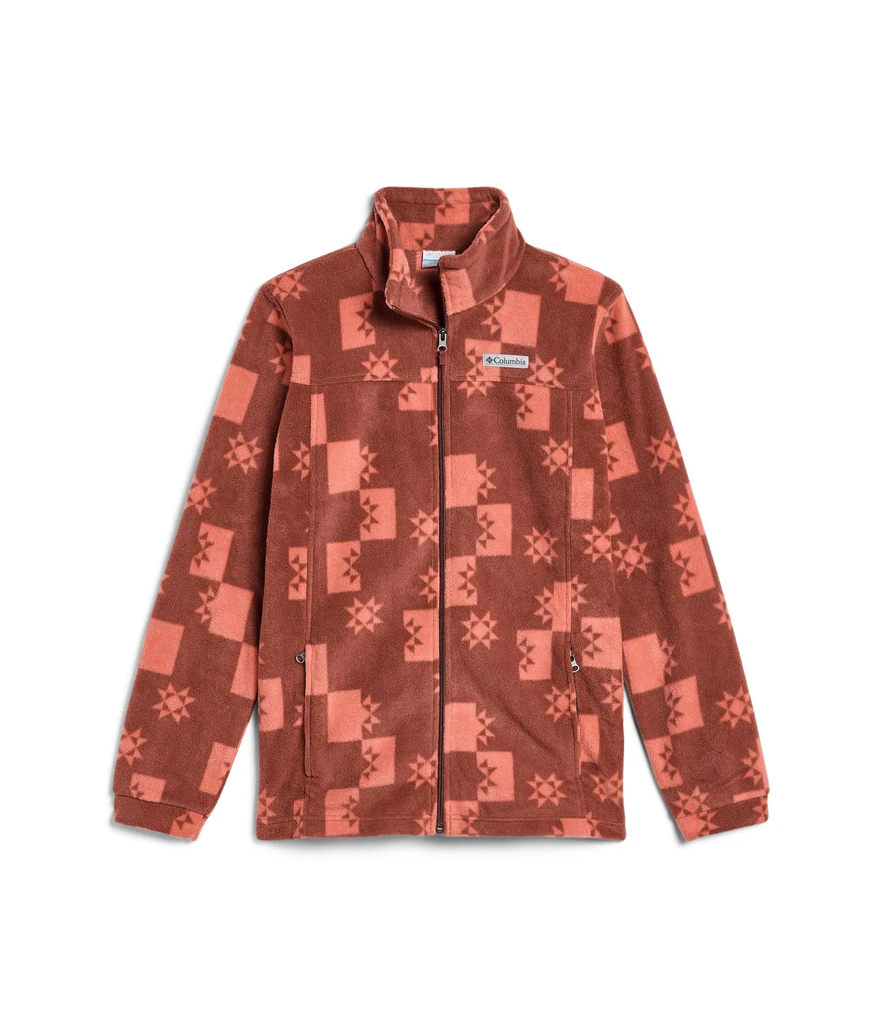 Флисовая куртка Zing III (для маленьких и больших детей) Columbia Kids, Red Oxide Boxstar