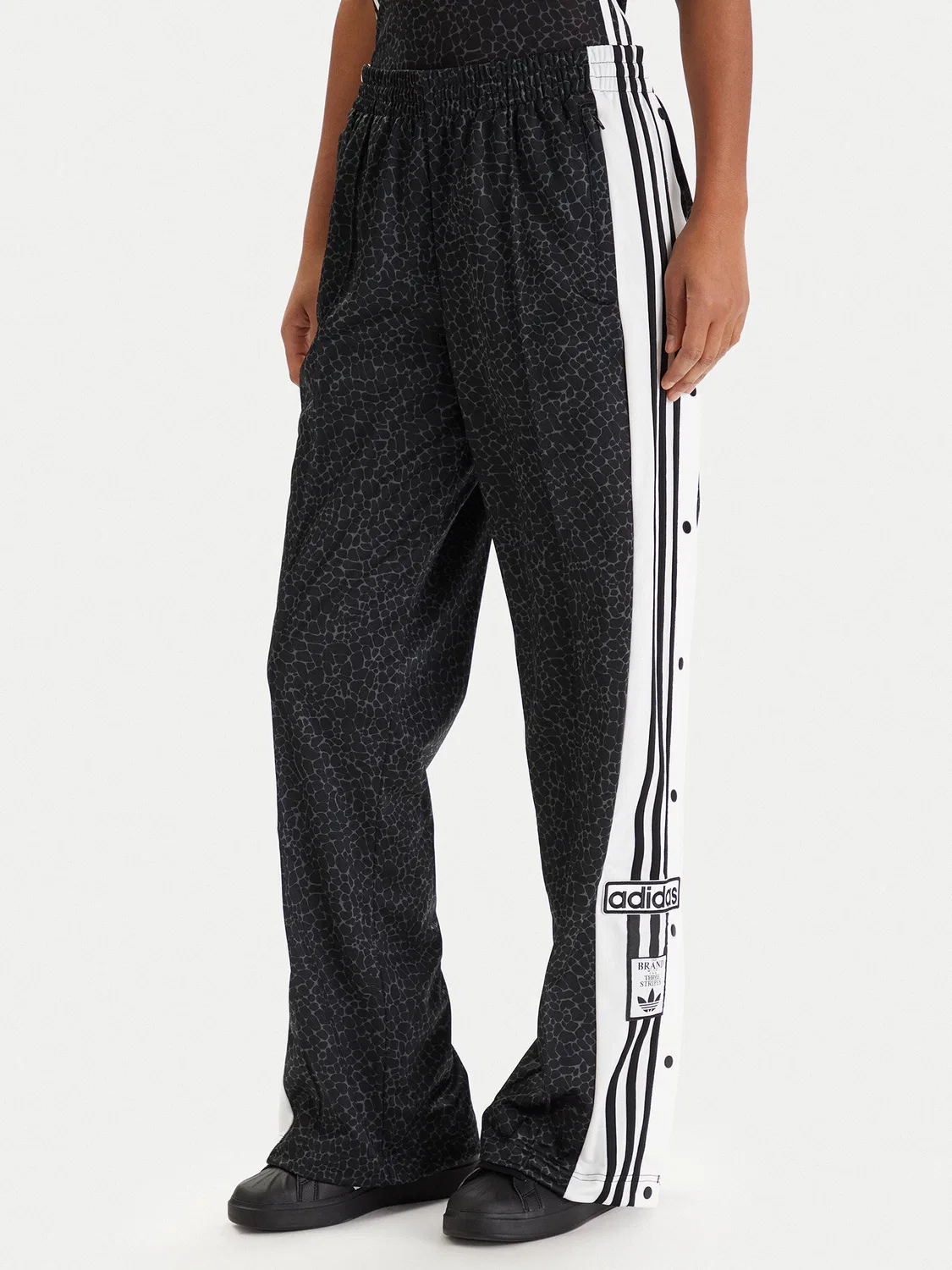 Женские спортивные брюки свободного кроя Adibreak Adidas, черный