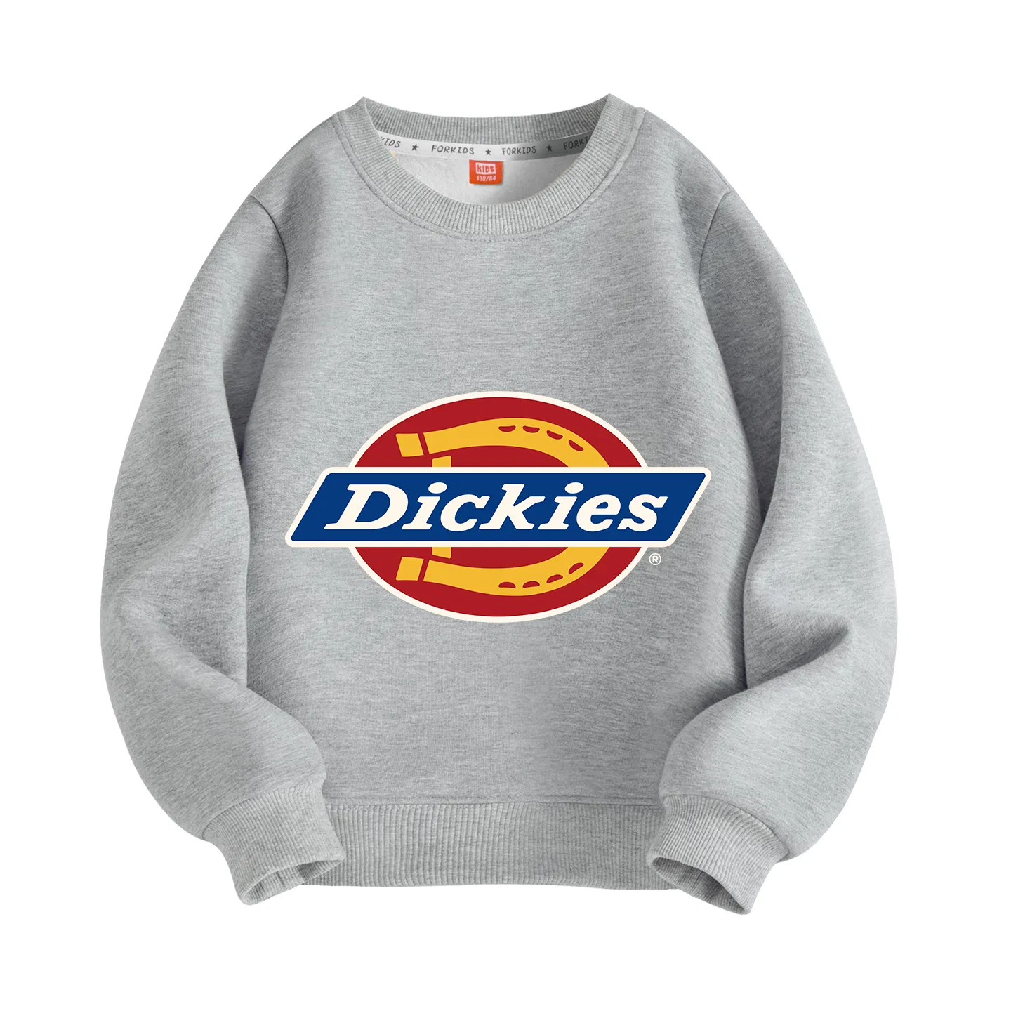 Детский свитшот с круглым вырезом Dickies, Heather Gray