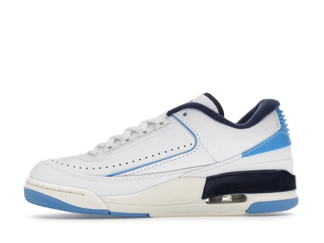 Детские кроссовки Lifestyle Jordan 2/3 Jordan, White/University Blue/Midnight Navy — фото 3