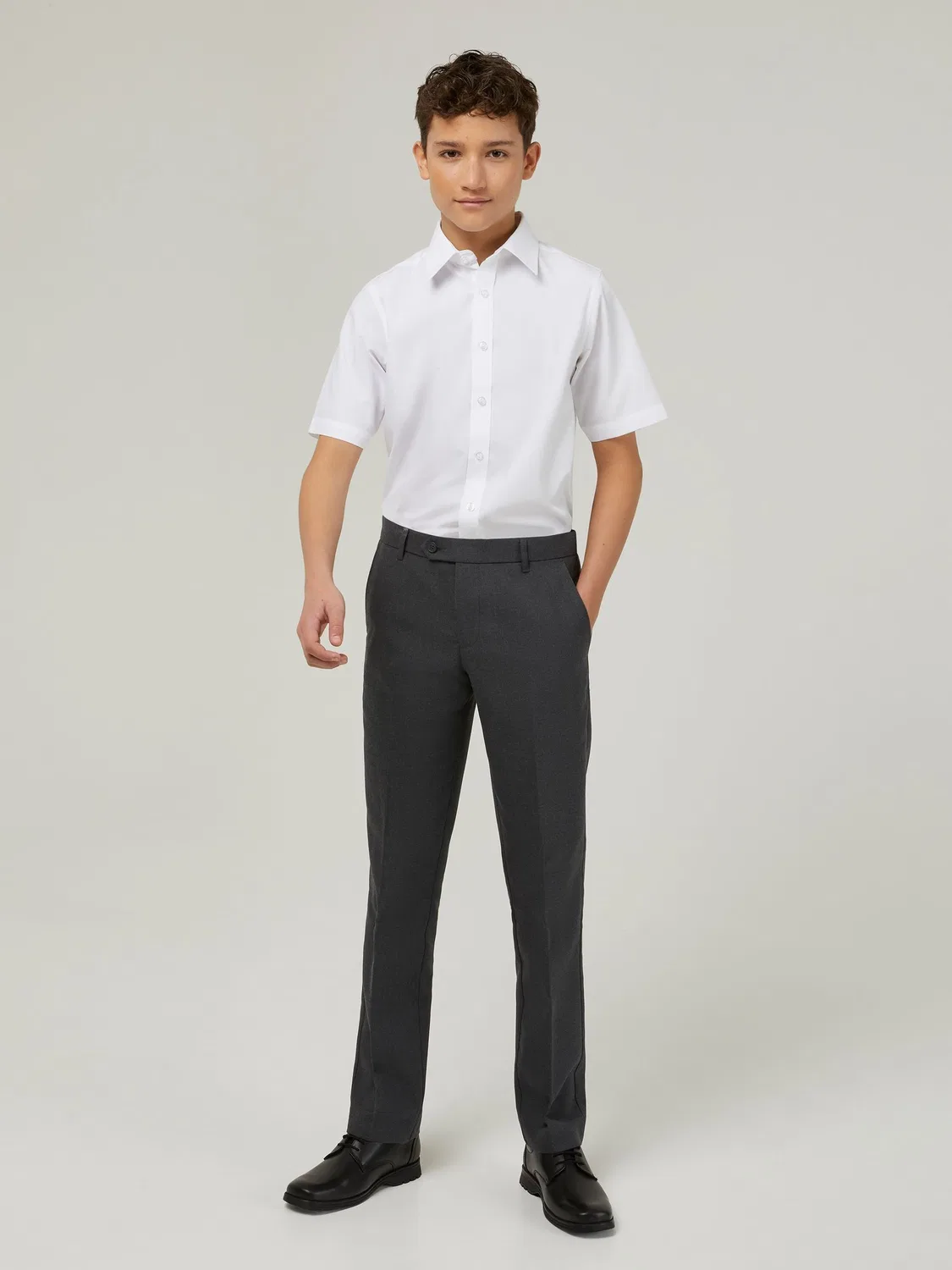 Рубашка школьная Trutex White, Regular Fit — фото 3