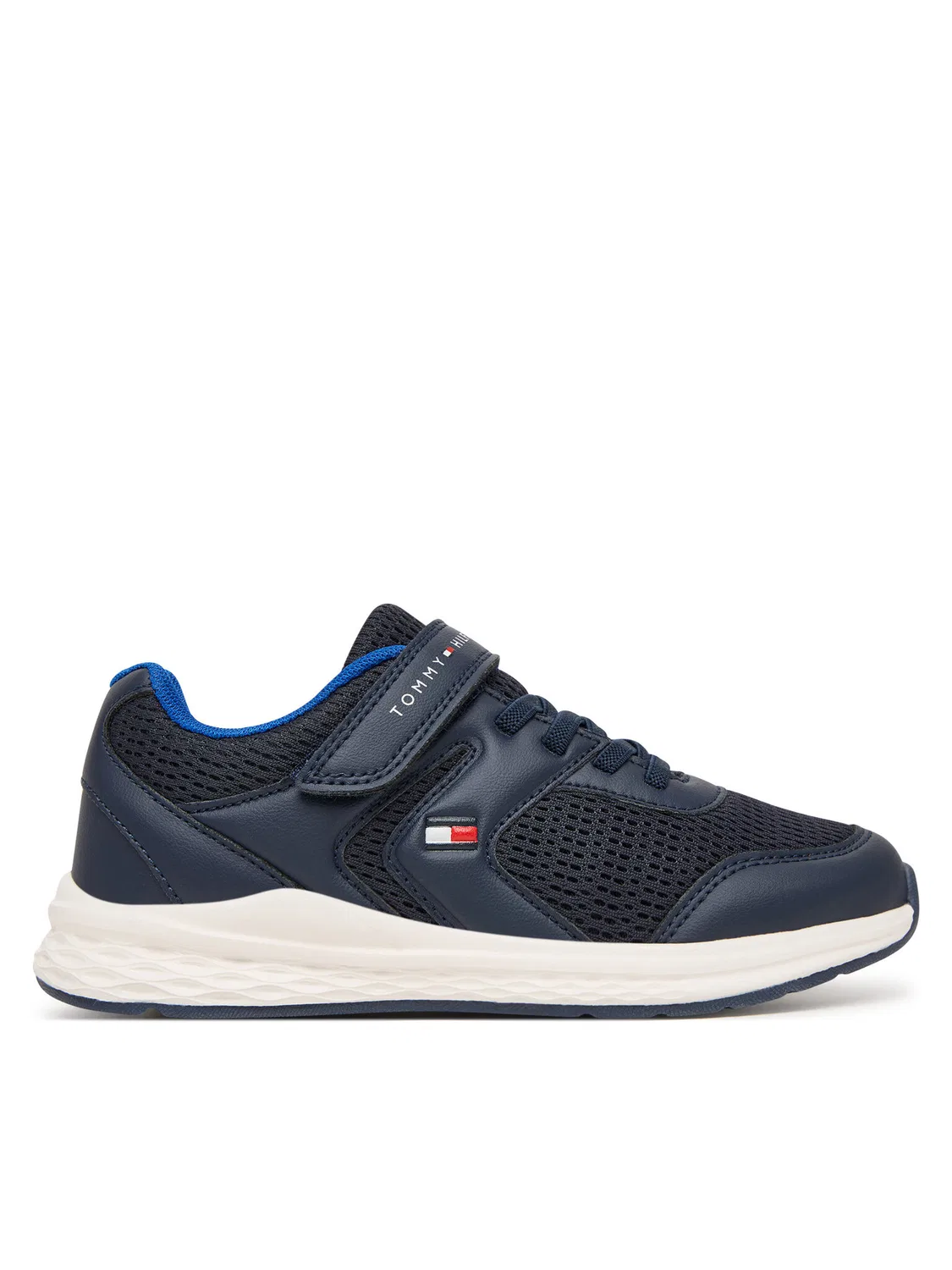 Кроссовки для мальчика Low Cut Lace-Up Tommy Hilfiger, темно-синий