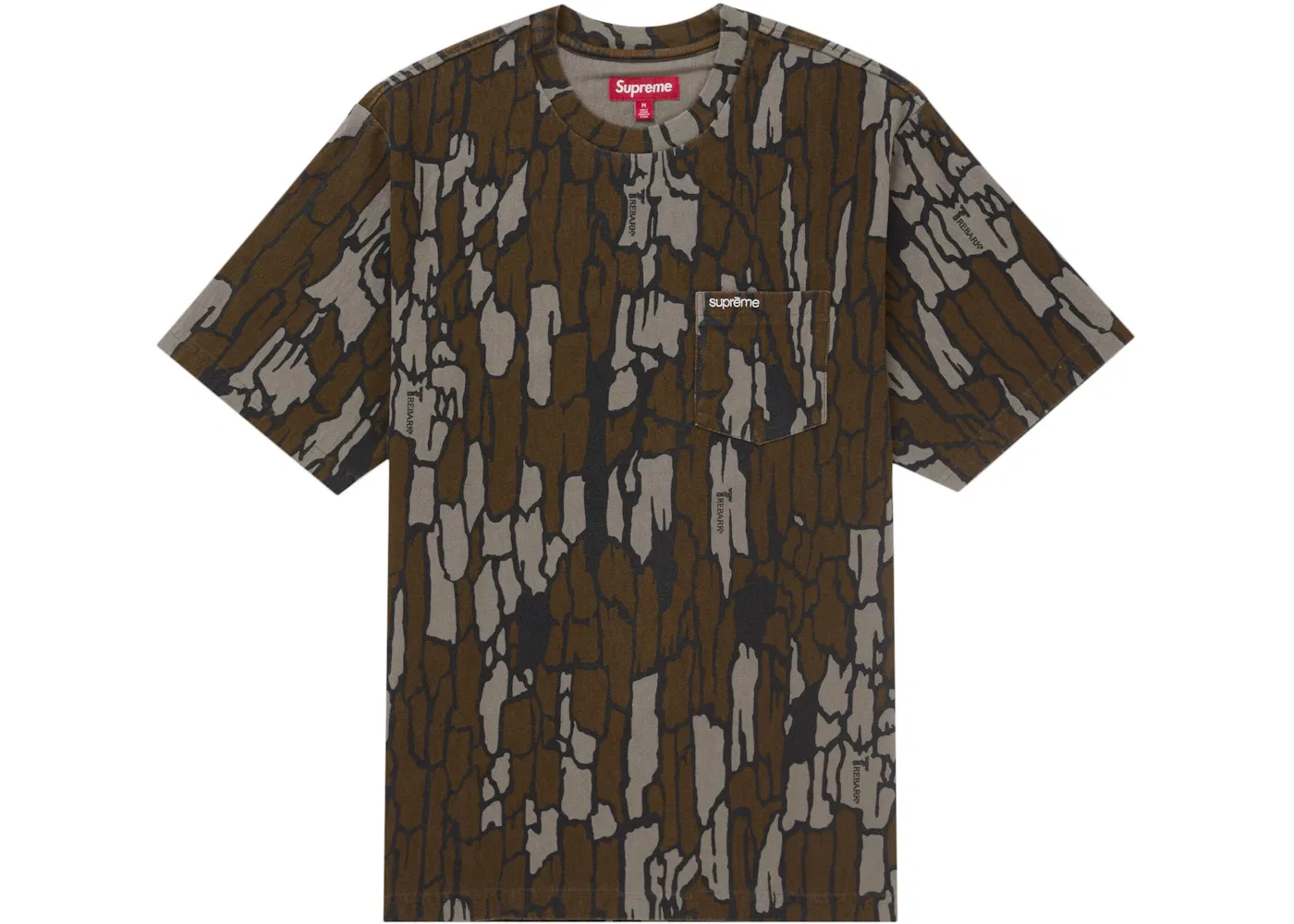 Мужская футболка с коротким рукавом Supreme Tee (SS25), Realtree Camo