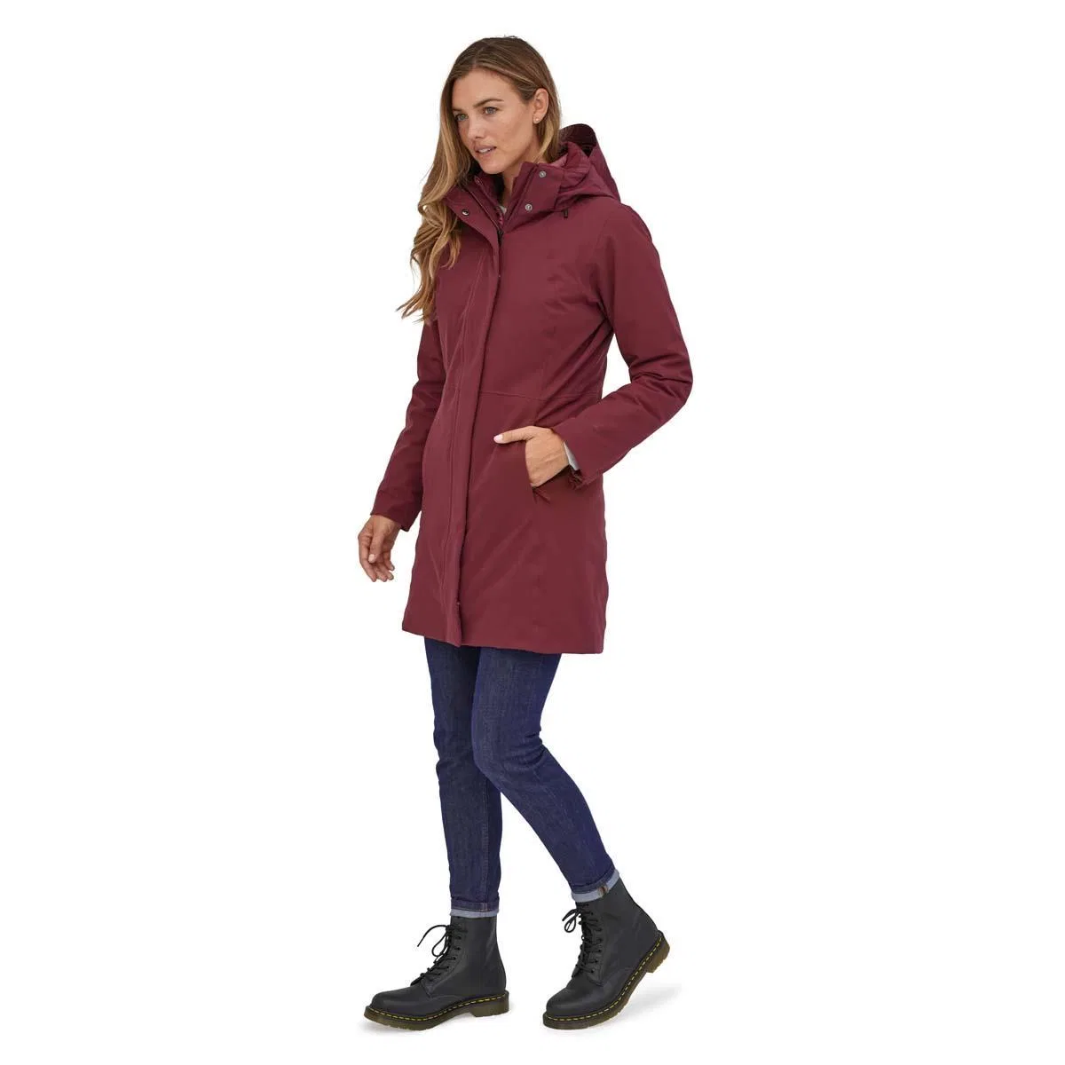 Утепленная 3-в-1 парка Patagonia Tres, Chicory Red