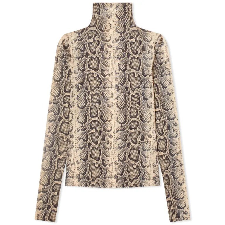 

Водолазка Sportmax Proteo Snakeskin Long Sleeve, мультиколор