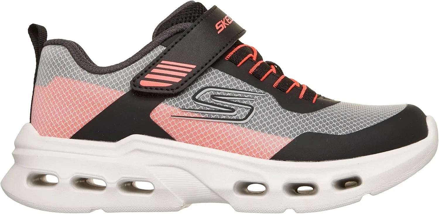 Детские кроссовки для мальчиков Glide-Step Drift-zorzox Skechers, Black/White/Orange — фото 4