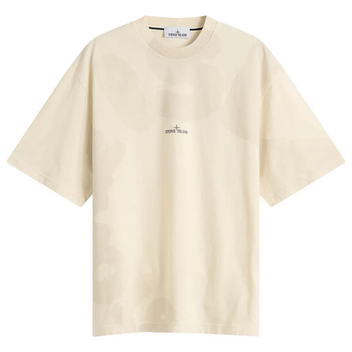Футболка с принтом Whirlwind Type Stone Island, Ivory