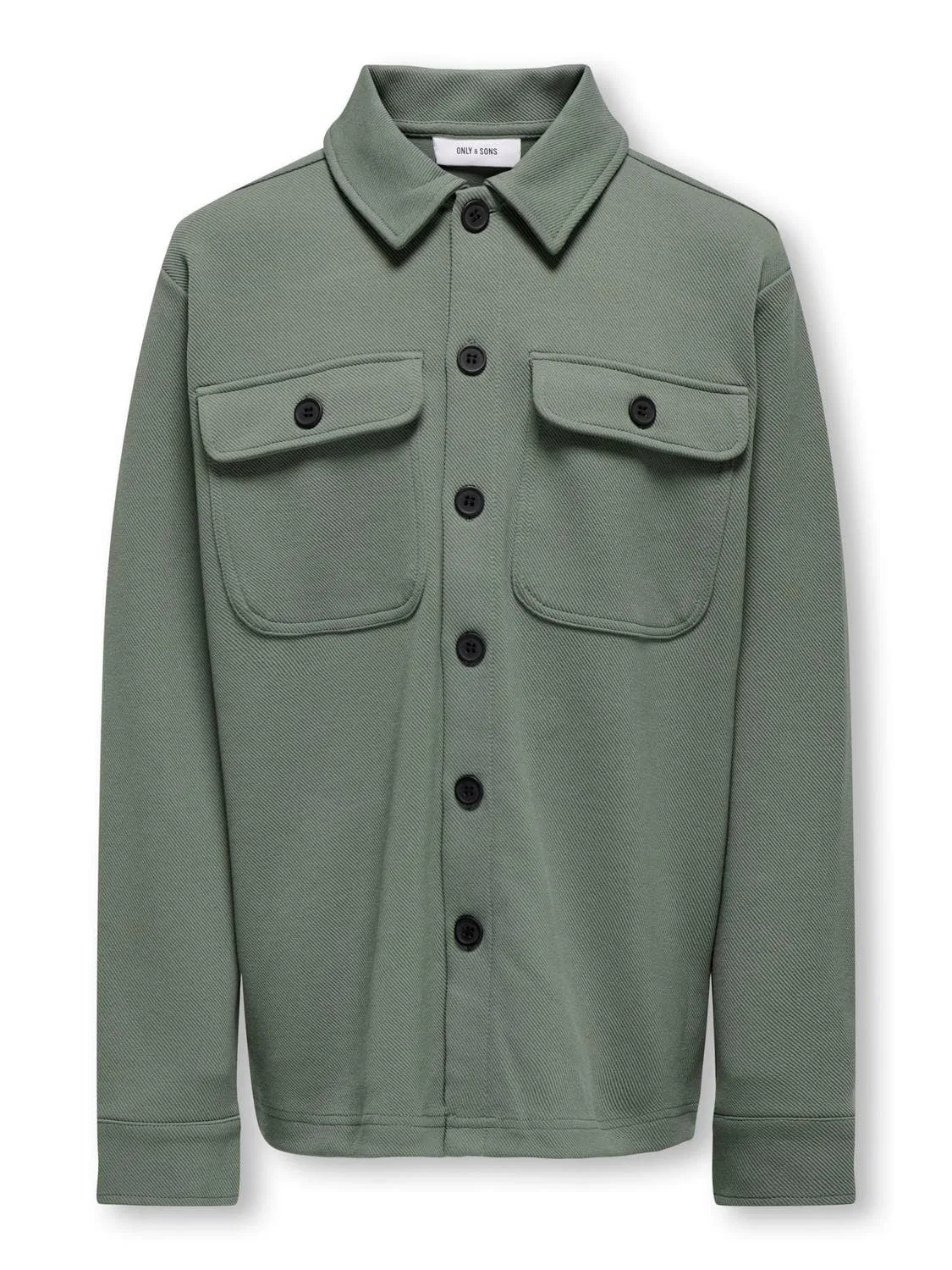 Рубашка с длинным рукавом Osjnew Overshirt Only & Sons Junior, серый