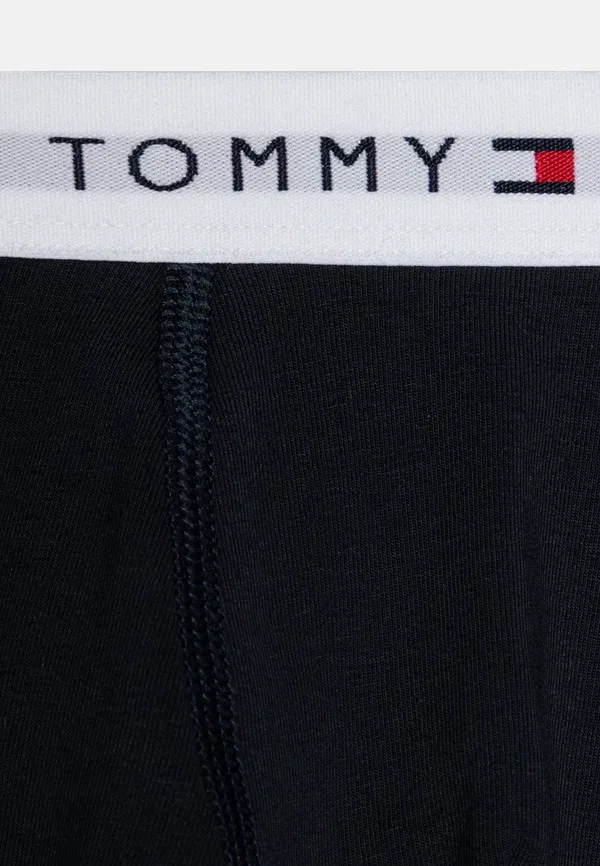 Трусы набор 2 шт хлопок signature repeat logo waistband trunks Tommy Hilfiger Desert Sky — фото 4