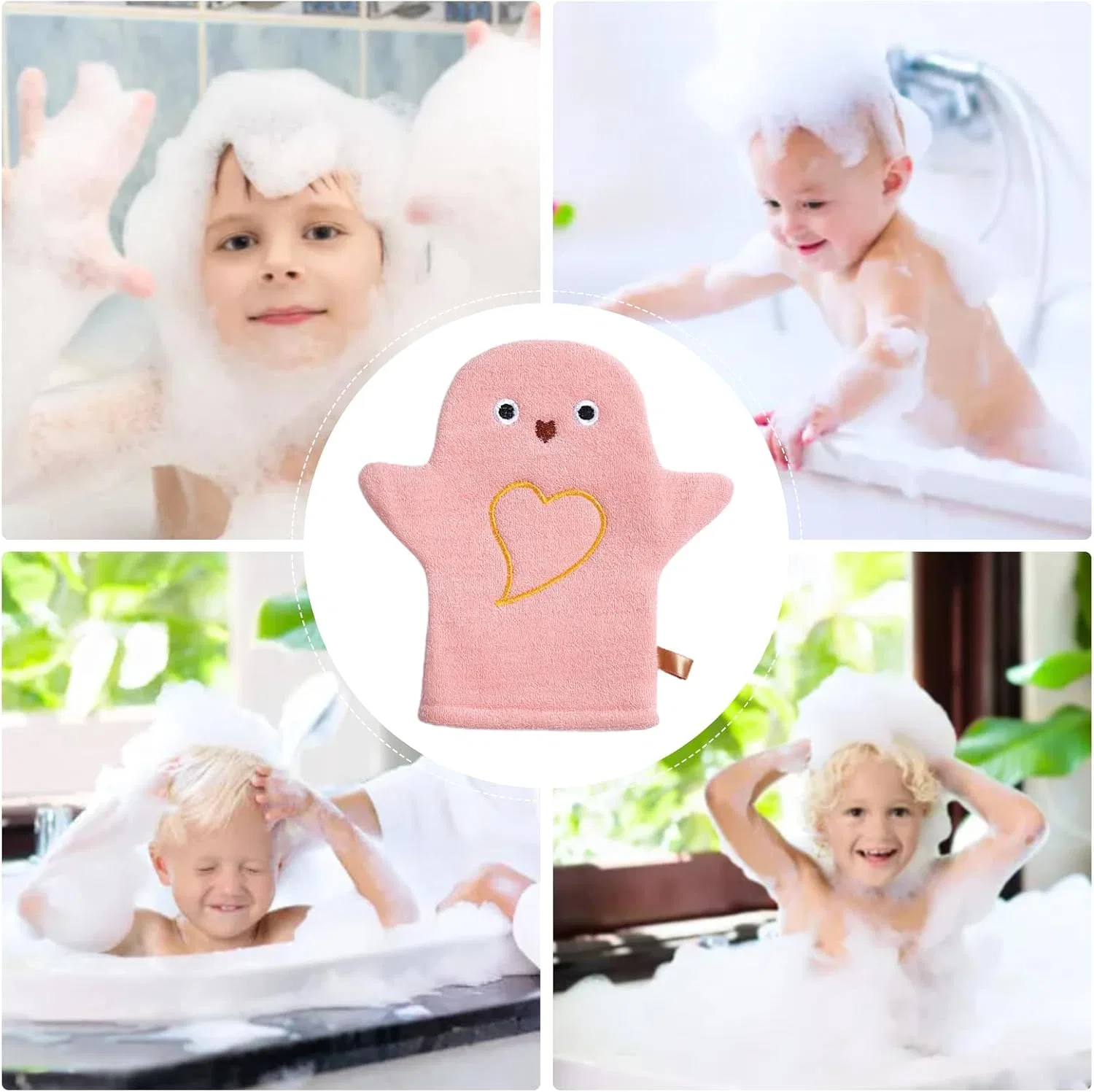 Мочалка для ванны, Loofah Chantiflons, Générique, Rosa — фото 4