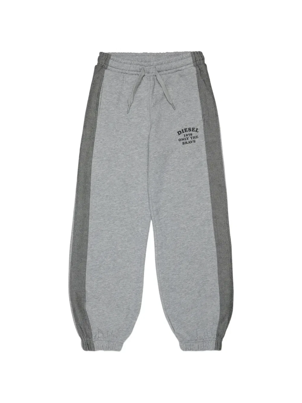 Спортивные брюки с логотипом Diesel Kids, серый