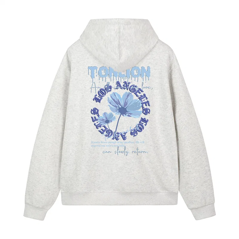 Детское худи унисекс с капюшоном Tonlion, Heather Gray