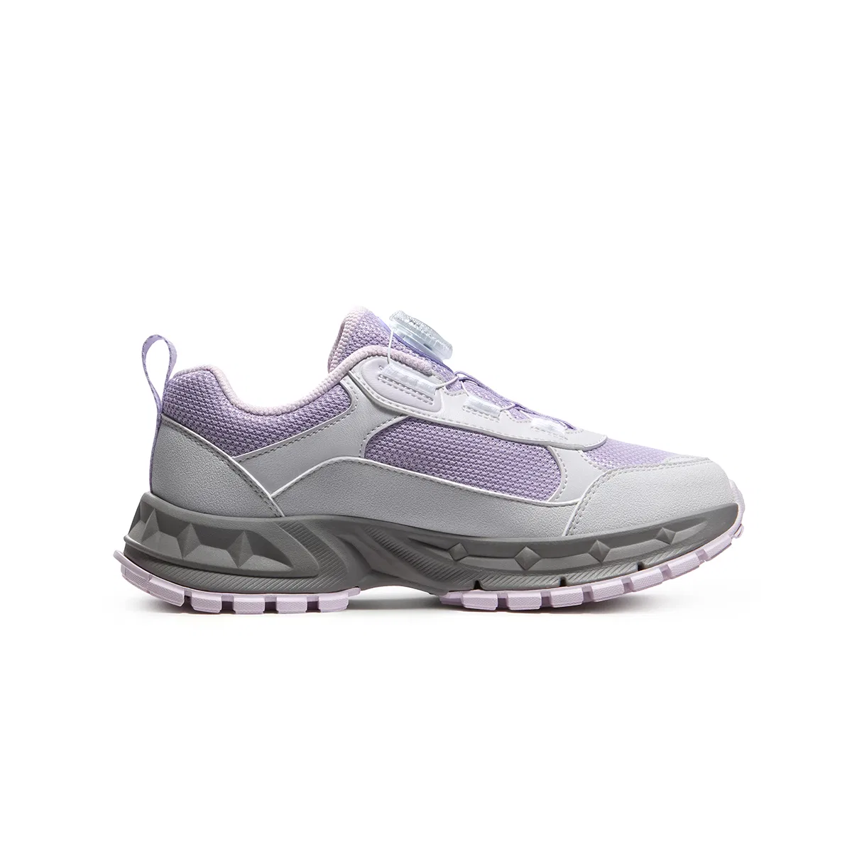 Детские кроссовки для активного отдыха из синтетической кожи FILA KIDS, Mauve/Lilac — фото 3