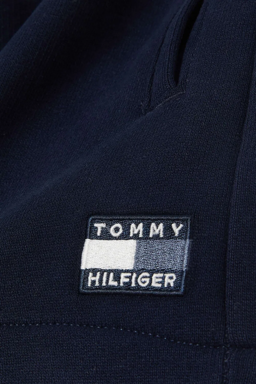 Шорты с принтом флага Tommy Hilfiger, синий — фото 3