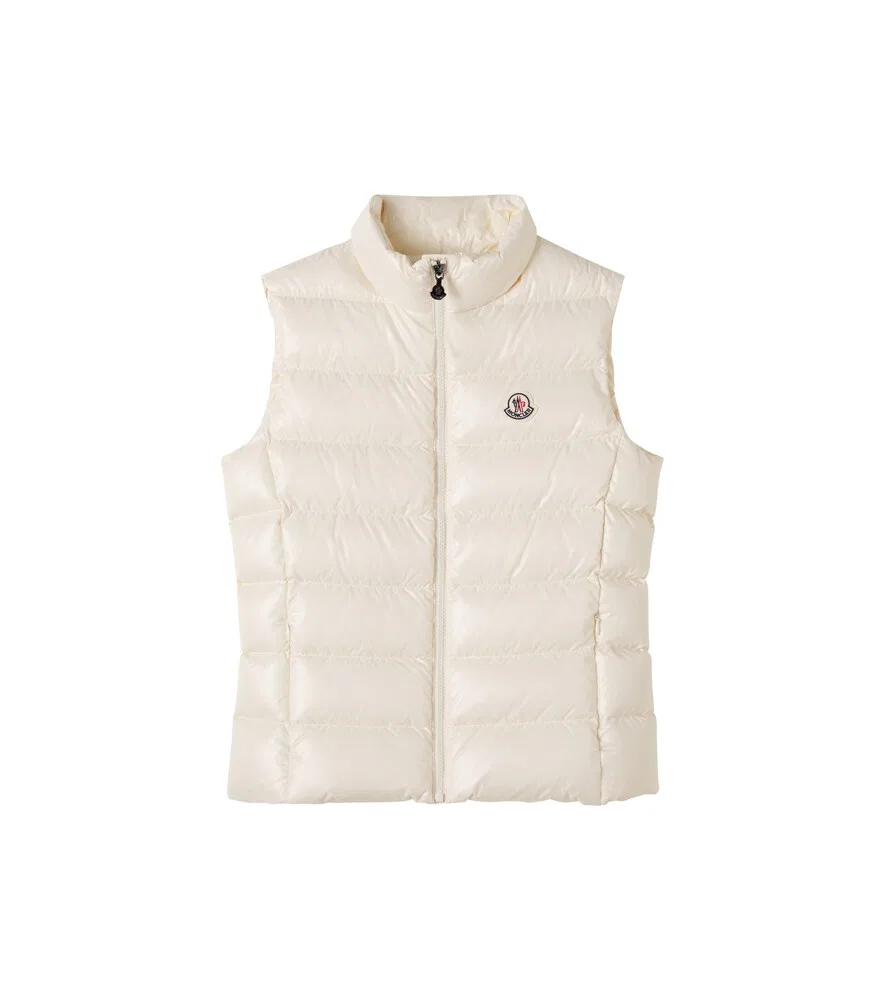 Пуховый жилет Ghany Moncler Enfant, белый