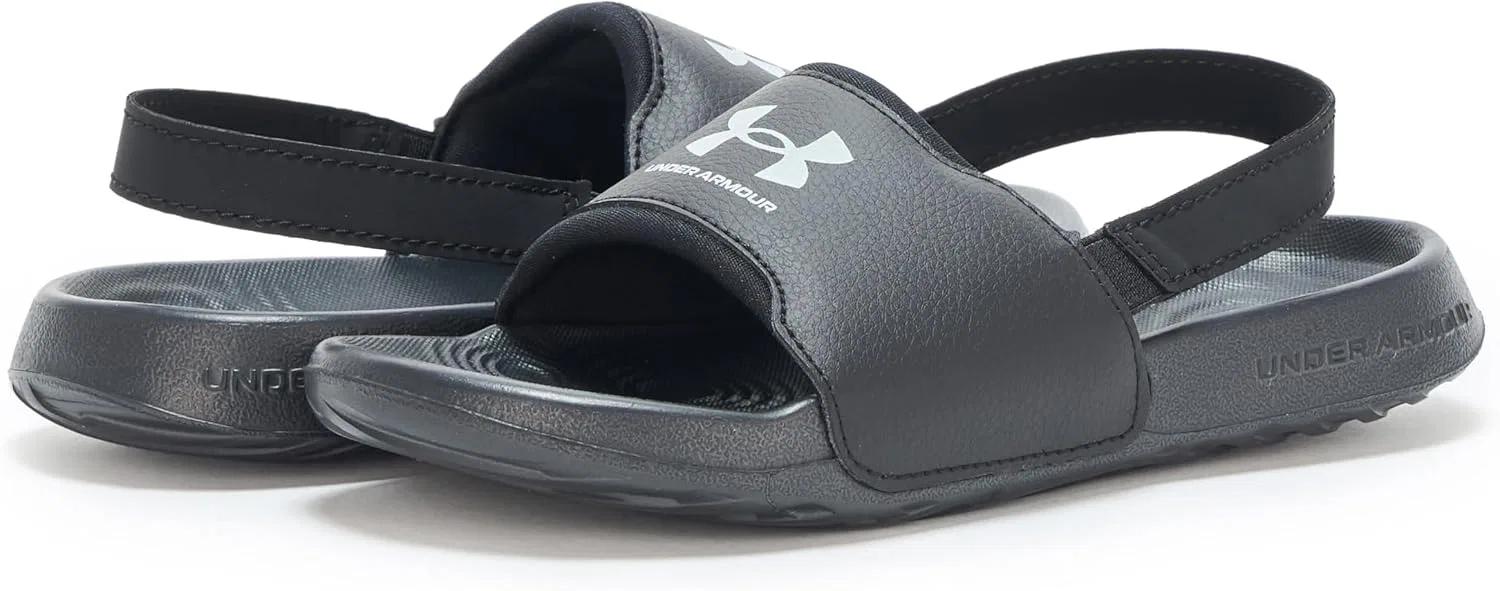 Детские кроссовки для девочек Ignite Select Under Armour, Black/Black/Mod Gray — фото 3