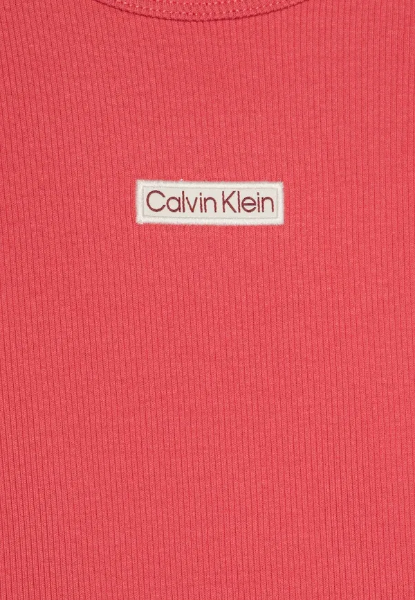 Повседневное платье Calvin Klein Jeans, темно-красный — фото 4