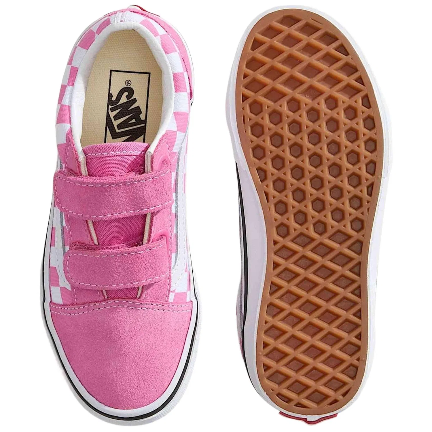 Детские кеды Vans Old Skool V для девочек, Rosa — фото 3