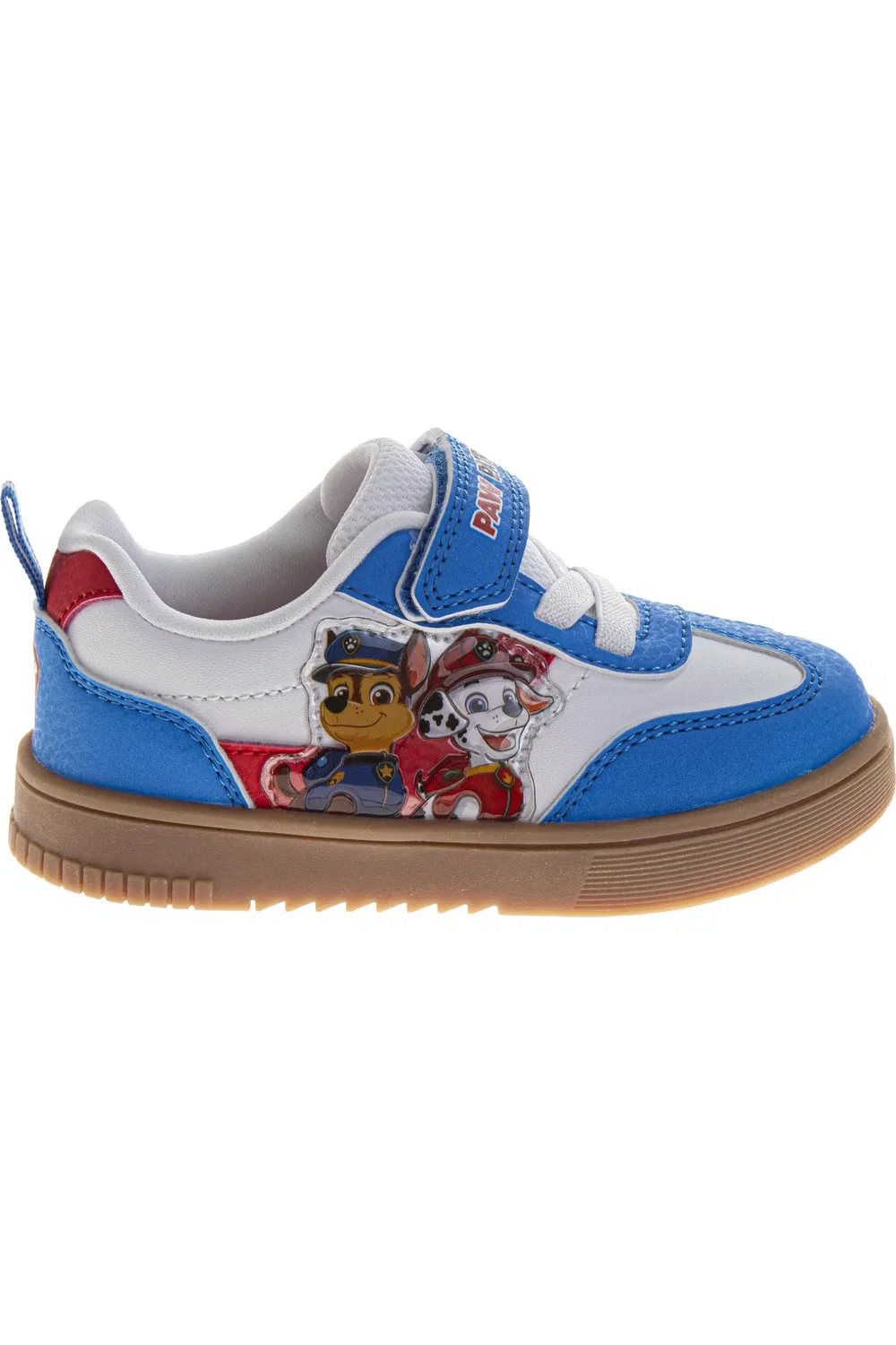 Кроссовки детские с липучками Paw Patrol Nickelodeon, синий белый — фото 2