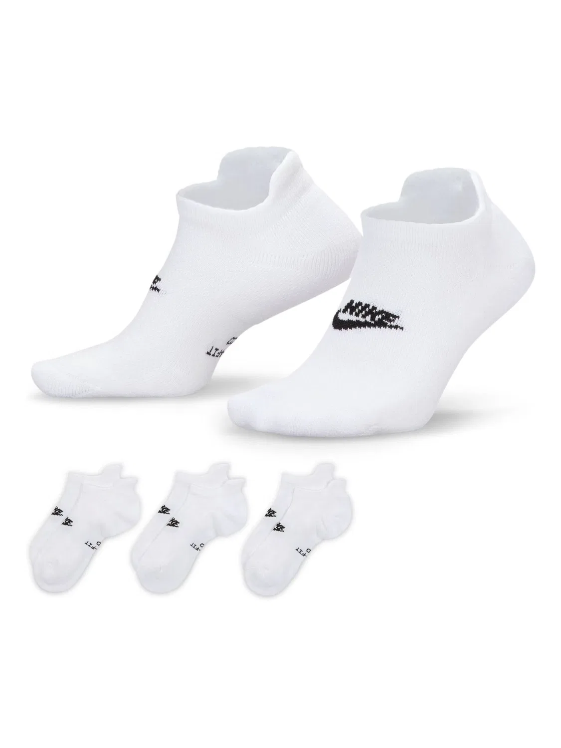 Носки повседневные Nike Everyday Crew, белые