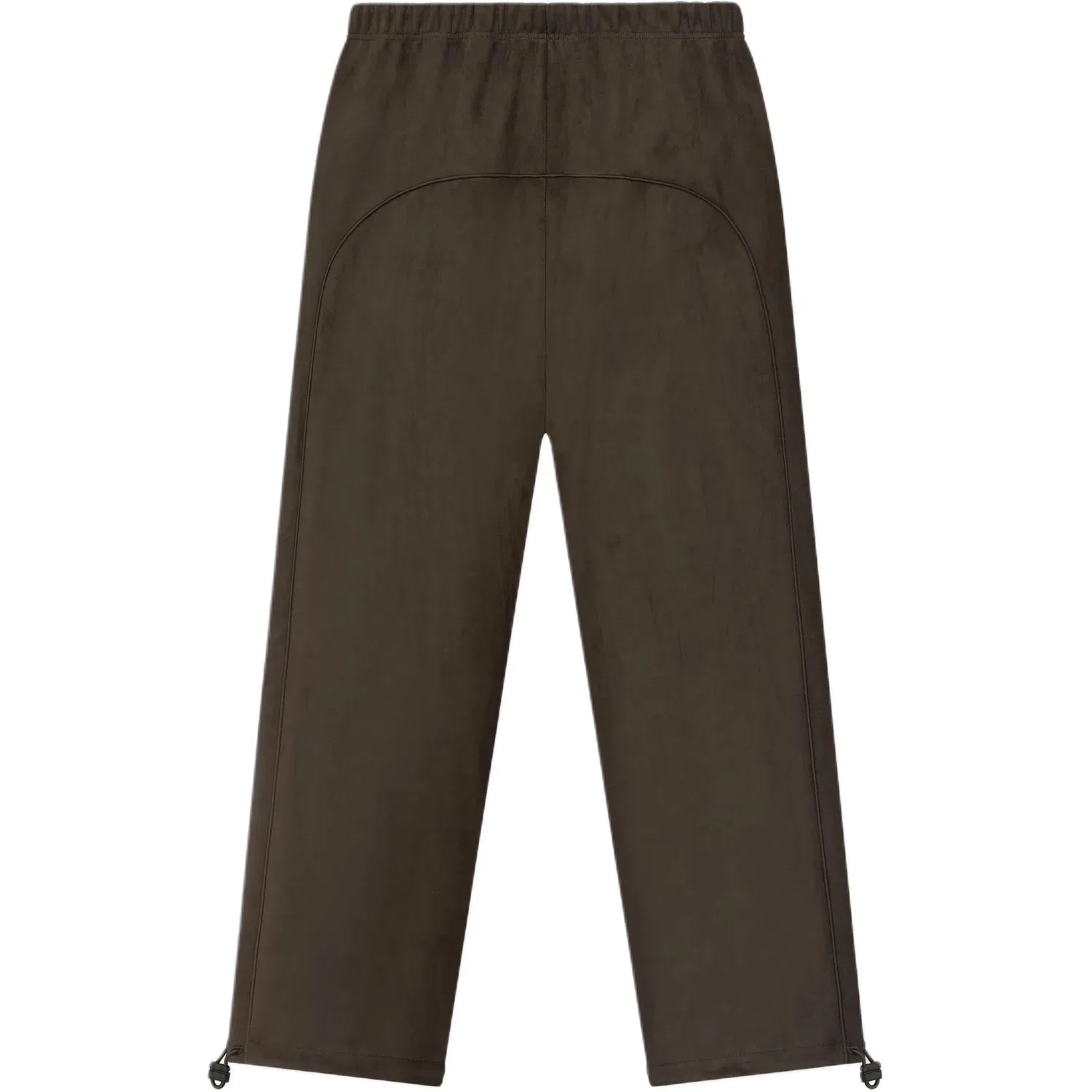 Женские трикотажные спортивные штаны свободного кроя с начесом Suede Fleece Signature Relaxed Pant Fear Of God Essentials — фото 3