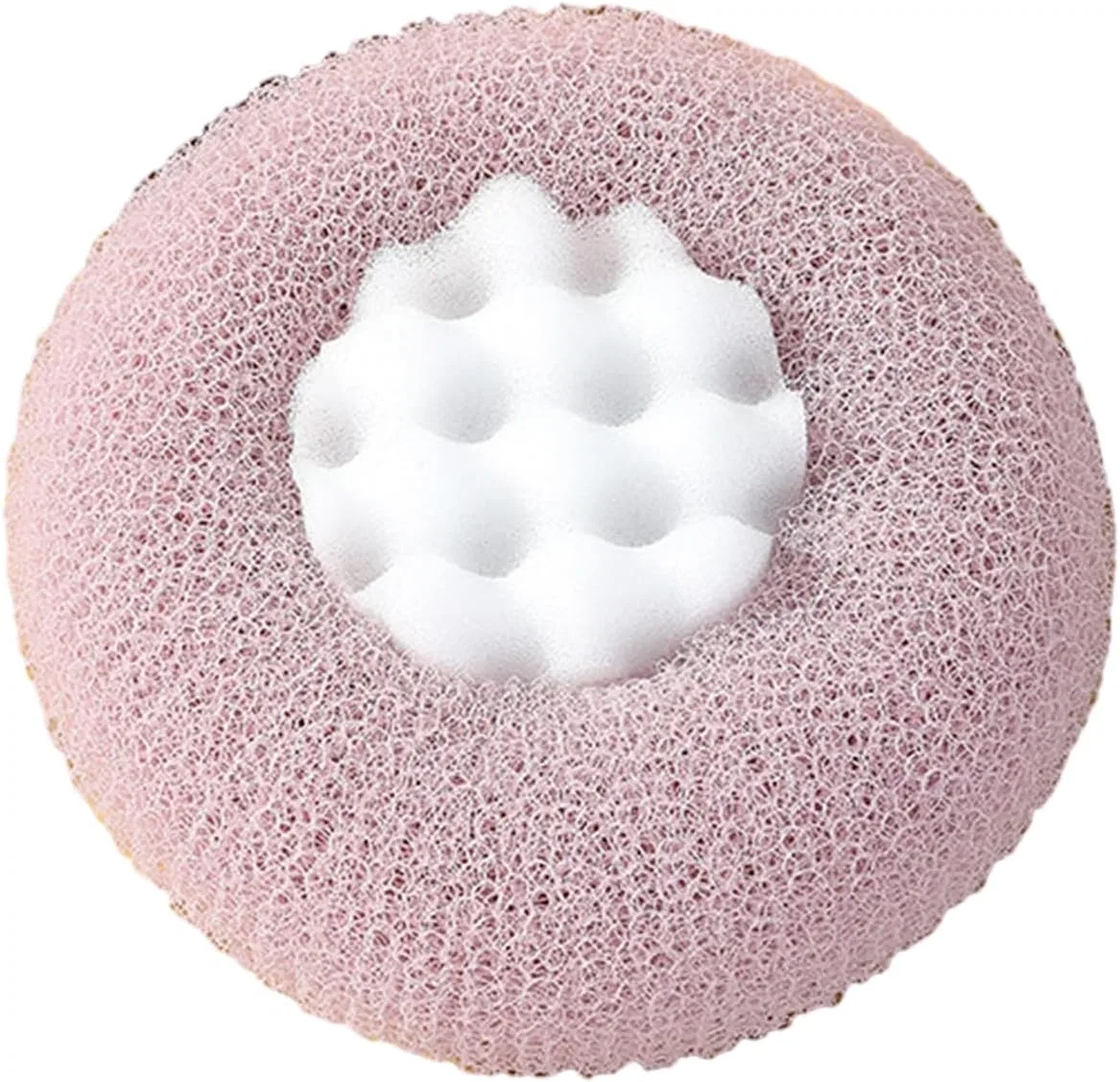 Мочалка для душа Sunflower Shape, fxwtich, 12 см, Light Purple