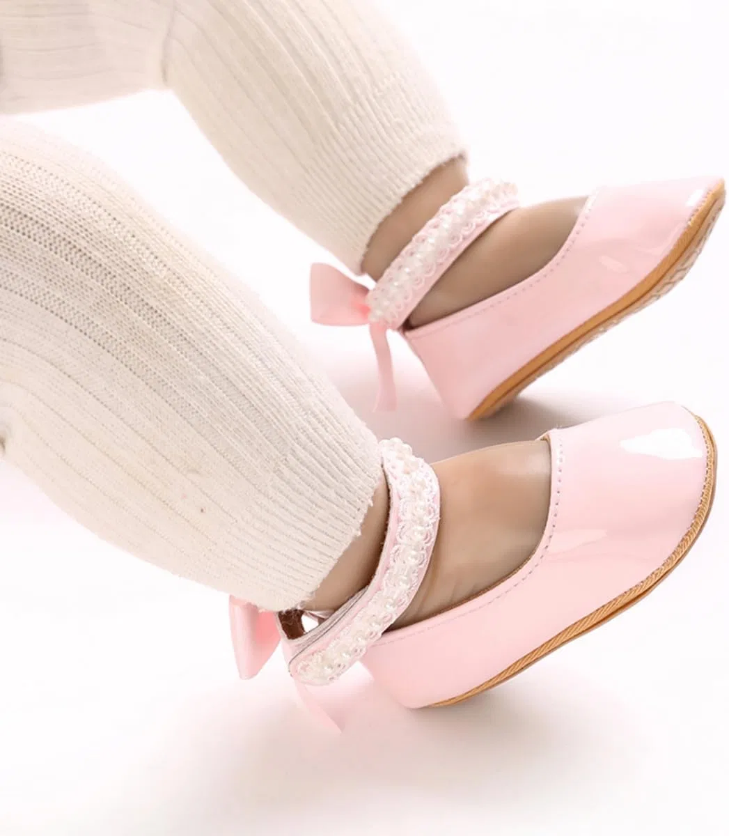 Детские туфли Мэри Джейн для девочек LAFEGEN, Pink — фото 2