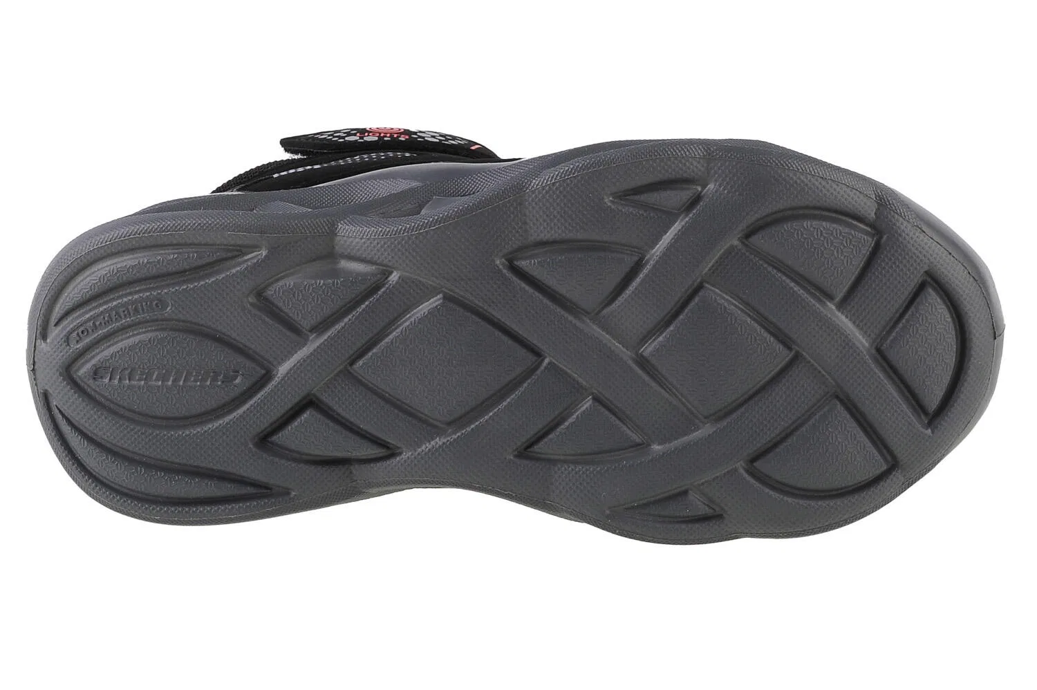 Детские ботинки с LED-подсветкой Twisted Brights Zerrix Skechers, Schwarz — фото 4