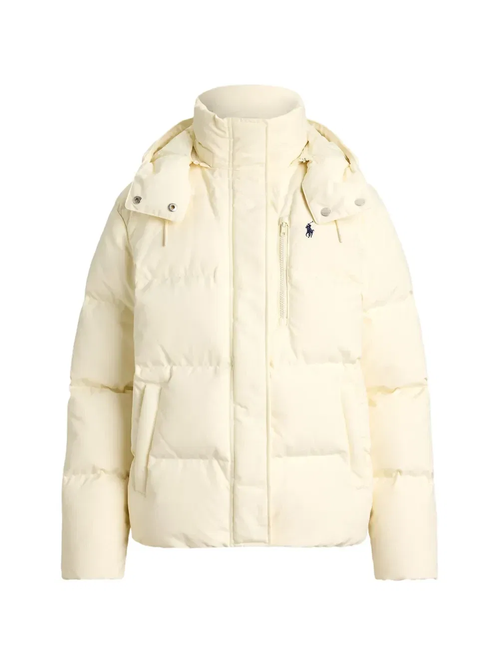 Пуховик Carly с капюшоном Polo Ralph Lauren, бежевый