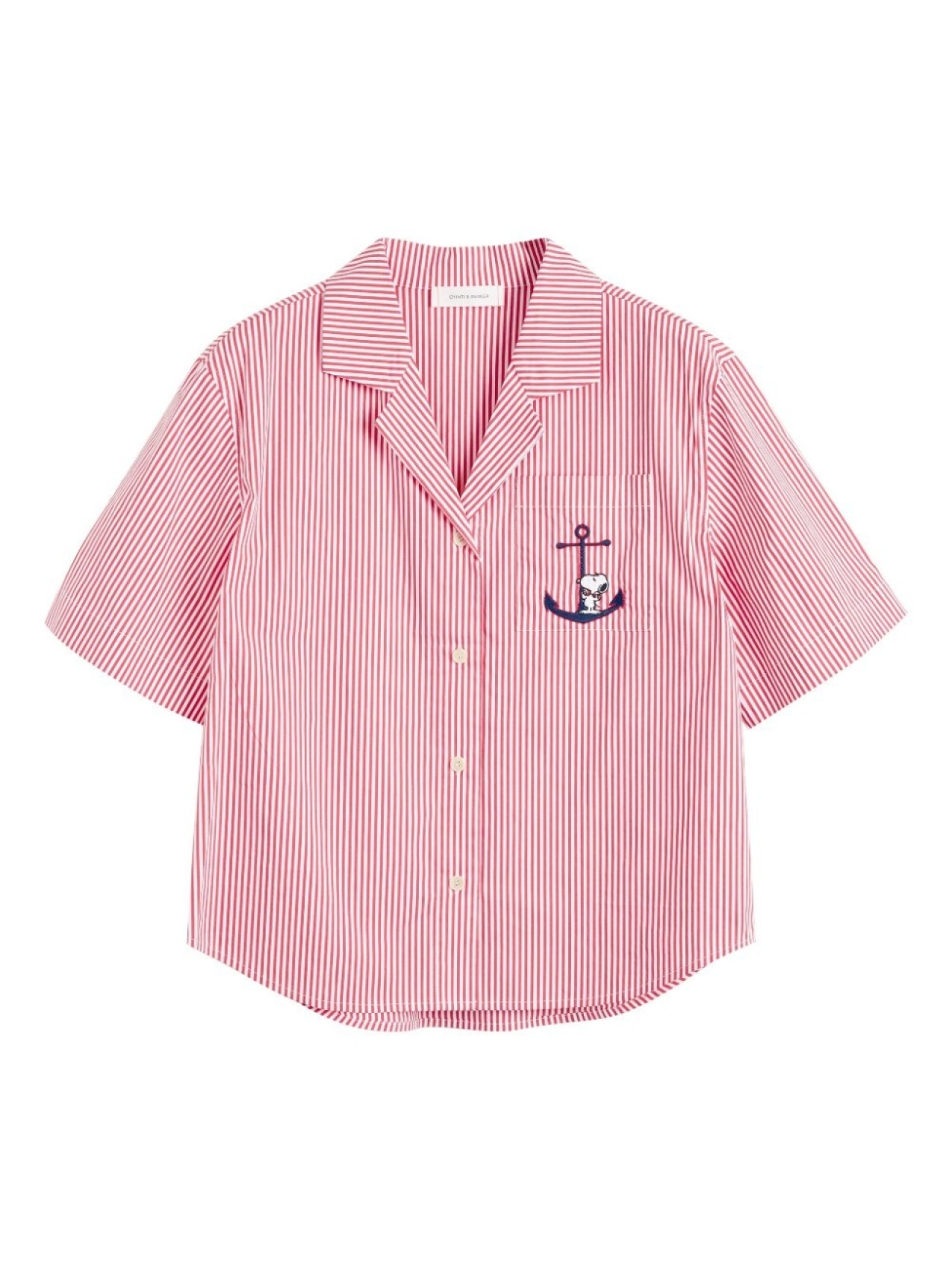 

Chinti & Parker пижама Snoopy Anchor из коллаборации с Peanuts, красный