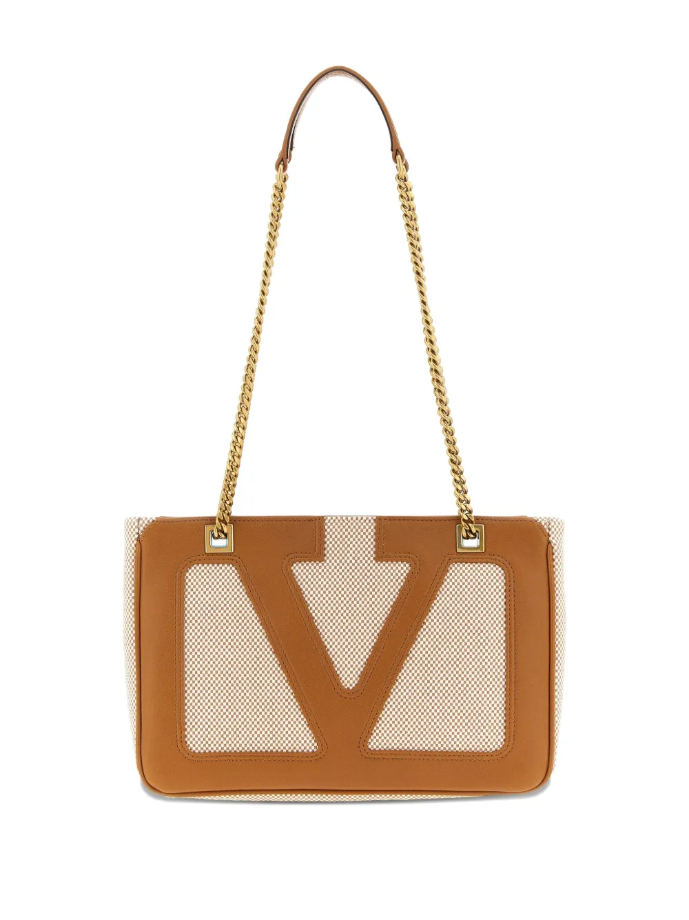 

Сумка на плечо VLogo Signature из холщовой ткани VALENTINO GARAVANI, нейтральный