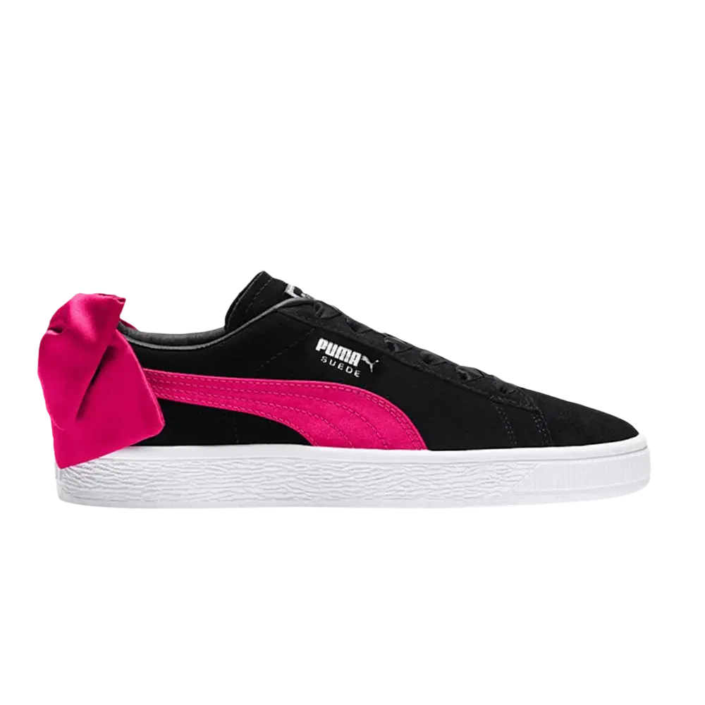 Кроссовки Puma Suede Bow Jr, черный