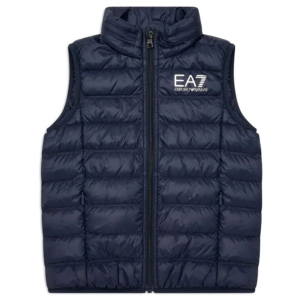 Жилет пуховой Down Vest Ea7 Emporio Armani, синий