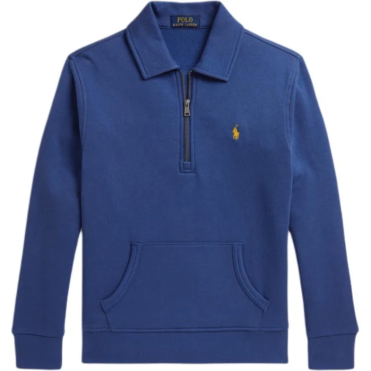 Детский свитшот с водолазкой Gray Blue Polo Ralph Lauren